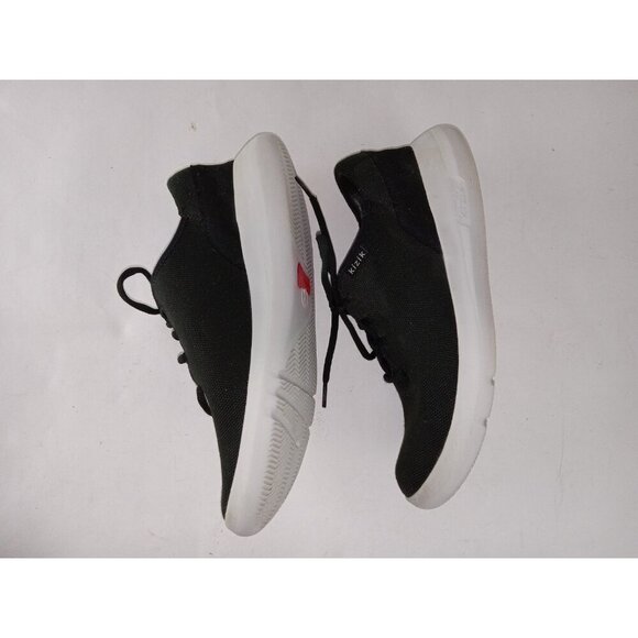 Kizik Madrid Eco Knit Shoes Sneakers Mens Size 7 Black Fabric Casual Lace Up - Picture 8 of 12